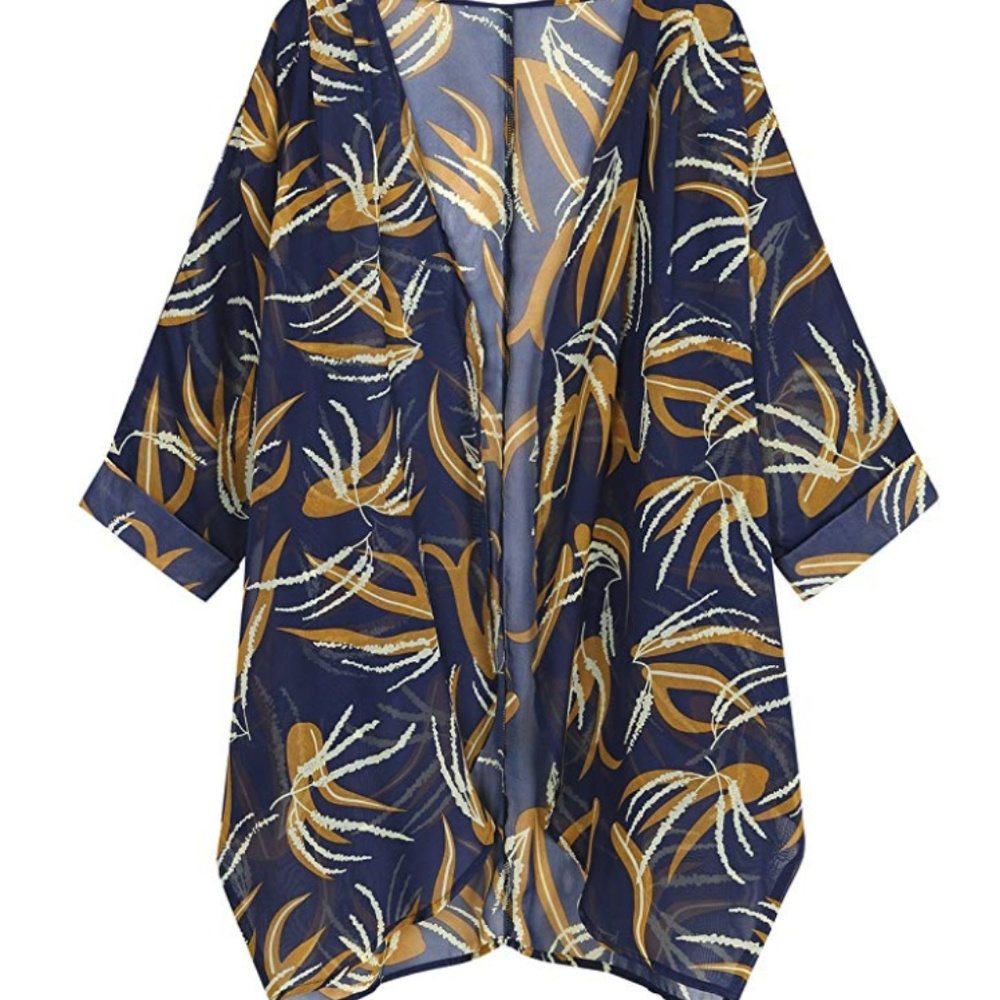 Feather Kimono